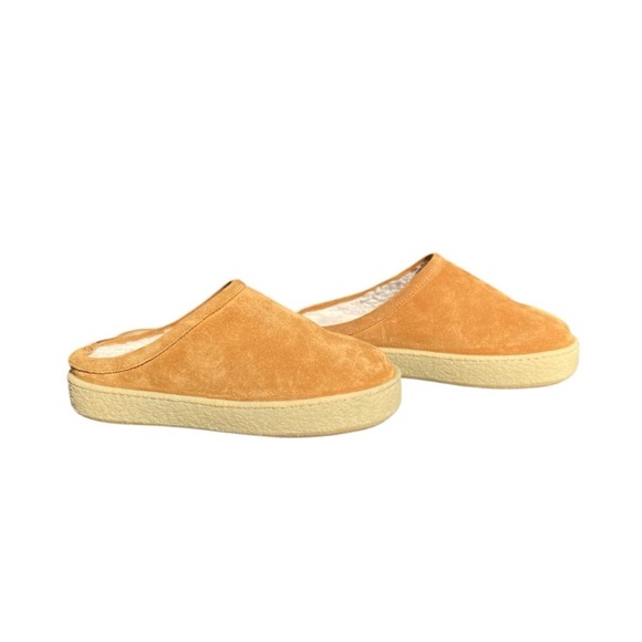 Isabel Marant Fozee Suede Shearling Mules - Picture 1 of 13